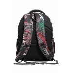 Aqsa ASB47 Designer School Bag (Black Print)